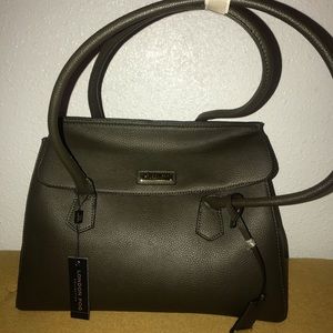 London Fog Olive shoulder purse